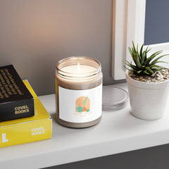 9oz Scented Soy Candle — Desert Charm Home (White Lid)