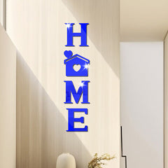 Acrylic Mirror Stickers Home Love Combo Letter Heart Wall Decor