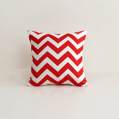 Striped Wavy Waterproof Outdoor Throw Pillow with Insert