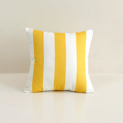 Striped Wavy Waterproof Outdoor Throw Pillow with Insert