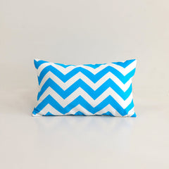 Striped Wavy Waterproof Outdoor Throw Pillow with Insert