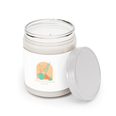 9oz Scented Soy Candle — Desert Charm Home (White Lid)