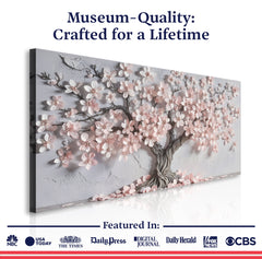 Pastel Blossom Awakening Wall Art
