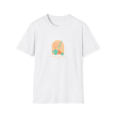 Abstract Sunset Cactus T-Shirt