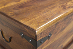 Solid Seesham Wood Trunk Coffee Table