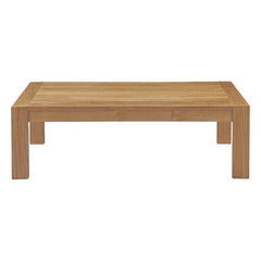 Upland Outdoor Patio Wood Coffee Table by Modway