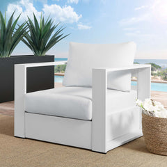 Tahoe Outdoor Patio Aluminum Armchair by Modway