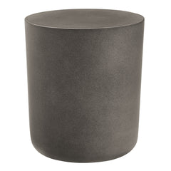 Brion Indoor Outdoor Concrete Patio Stool Modern Versatile Seating