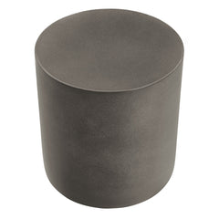 Brion Indoor Outdoor Concrete Patio Stool Modern Versatile Seating