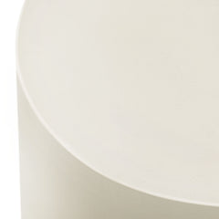 Brion Indoor Outdoor Concrete Patio Stool Modern Versatile Seating
