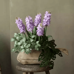 Spring Artificial Hyacinth Stem 16" Tall
