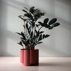 Pillar Planter Decorative Tall Plant Pot Modern Home Decor