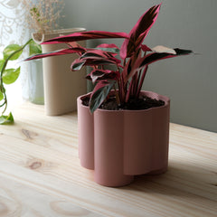 Pillar Planter Decorative Tall Plant Pot Modern Home Decor