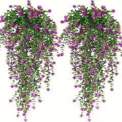 3-Piece Artificial Eucalyptus Hanging Plants
