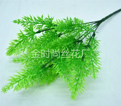 Small Artificial Boston Fern Greenery Potted Plant Home Garden Decor