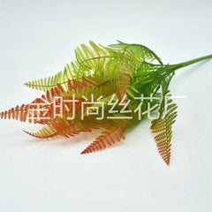 Small Artificial Boston Fern Greenery Potted Plant Home Garden Decor