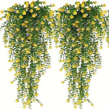 3-Piece Artificial Eucalyptus Hanging Plants
