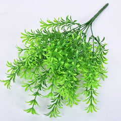 Small Artificial Boston Fern Greenery Potted Plant Home Garden Decor