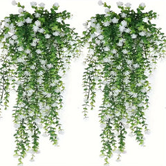 3-Piece Artificial Eucalyptus Hanging Plants
