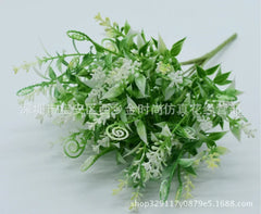 Small Artificial Boston Fern Greenery Potted Plant Home Garden Decor