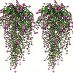 3-Piece Artificial Eucalyptus Hanging Plants