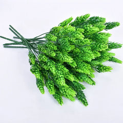 Small Artificial Boston Fern Greenery Potted Plant Home Garden Decor