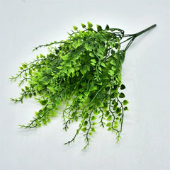 Small Artificial Boston Fern Greenery Potted Plant Home Garden Decor