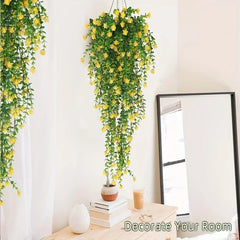 3-Piece Artificial Eucalyptus Hanging Plants