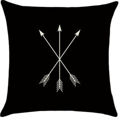 Throw Pillow Cover with 450g Insert, geometric, 18X18, Decorative Cushion – Fancy & Stacy