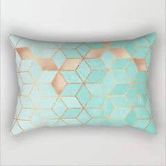 12"x20" modern geometric lumbar throw pillow 12 designs chic abstract & art deco prints gold accent decor insert included