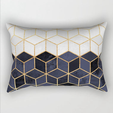 12"x20" modern geometric lumbar throw pillow 12 designs chic abstract & art deco prints gold accent decor insert included