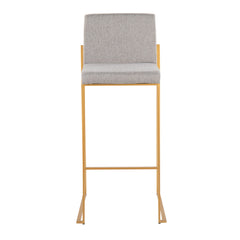 Contemporary High Back Barstool