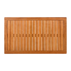 4 Piece Acacia Wood Outdoor Patio Furniture Set Seating