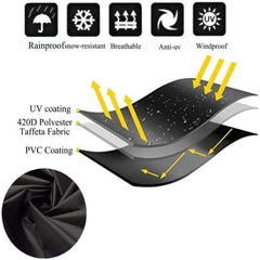 Outdoor Waterproof Furniture Chair Cover UV Dust Wind Protection