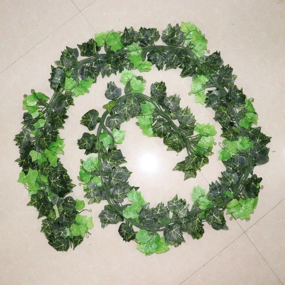 2.4M Artificial Ivy Garland Hanging Vine Greenery Wedding Home Decor