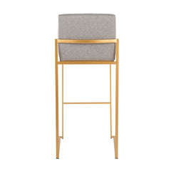 Contemporary High Back Barstool