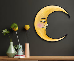 Sun and Moon Set Ready to Hang 20" Wall Art
