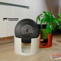 Modern Elevated Planter Stand Set 2 Piece Indoor Plant Pots