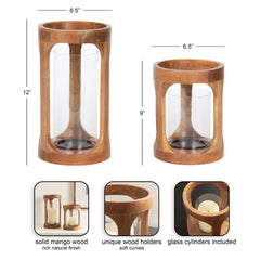 Dahl Candle Holder Set