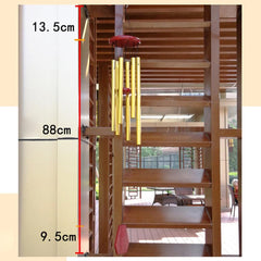 Outdoor Aluminum Wind Chimes Adjustable Tone Garden Home Decoration